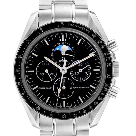 omega speedmaster 3576.50 00|omega speedmaster moon phase.